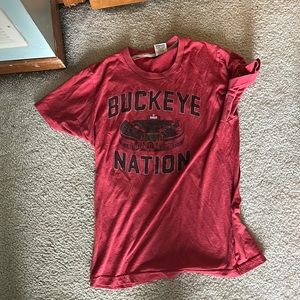 Red Ohio State Buckeyes Shirt Men’s Small